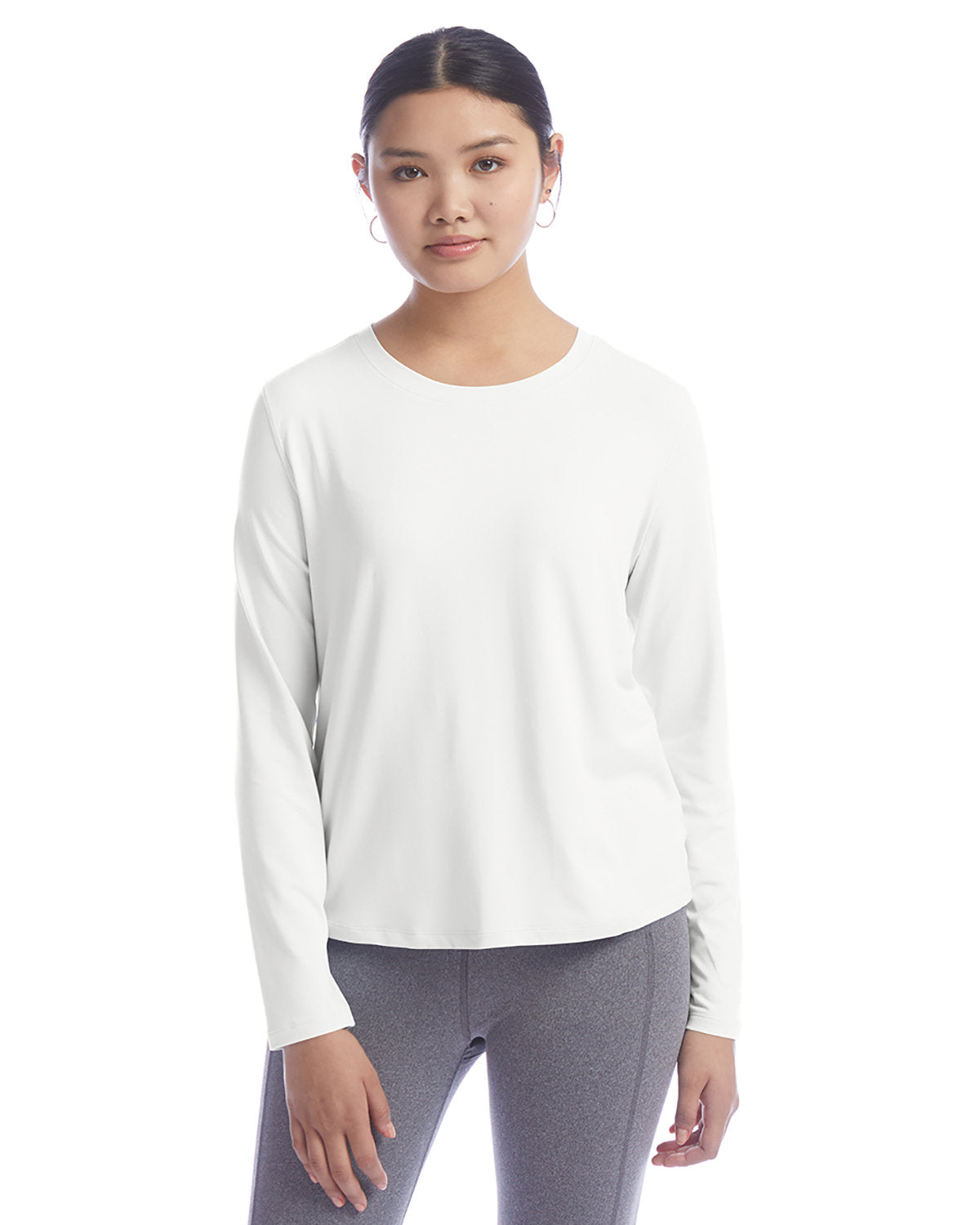 Champion Signature: The Ladies' Cutout Long Sleeve T-Shirt