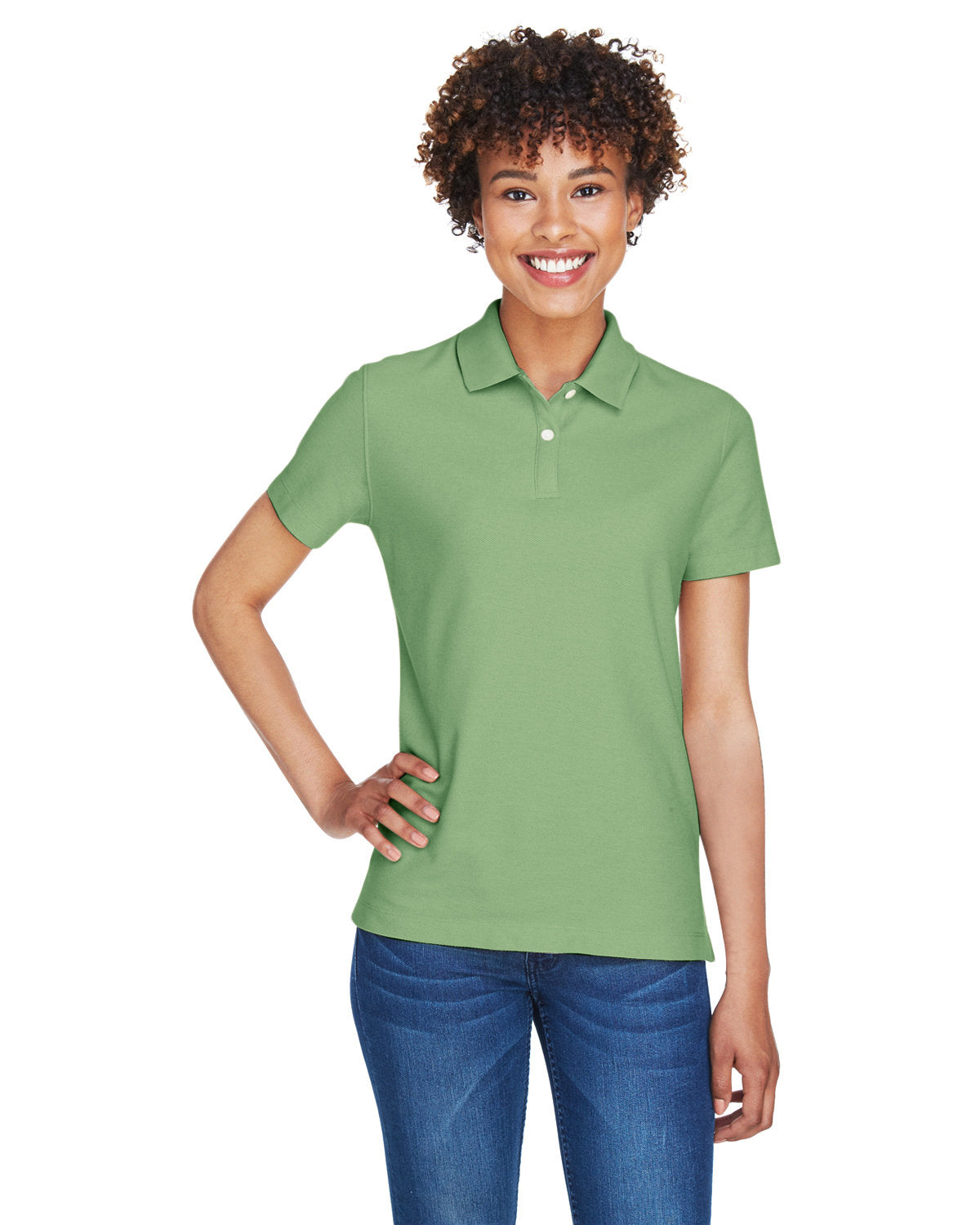 Elevate Your Wardrobe with the Devon & Jones Ladies' DRYTEC20â„¢ Performance Polo