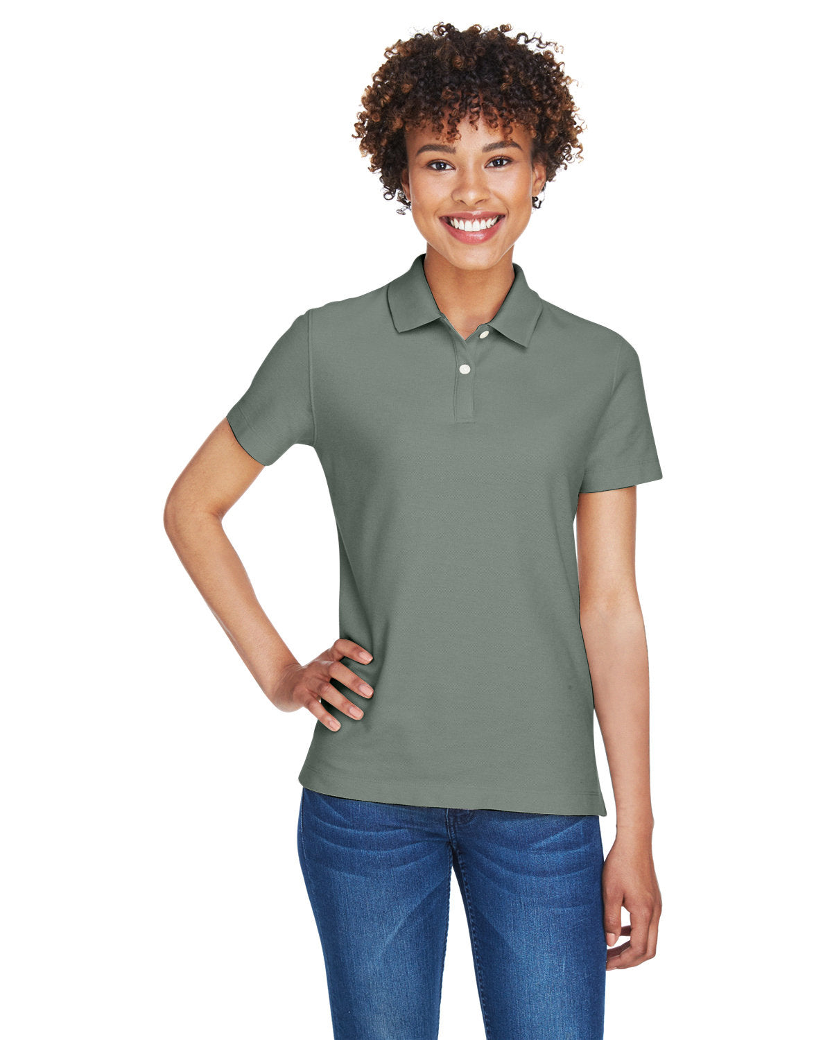 Elevate Your Wardrobe with the Devon & Jones Ladies' DRYTEC20â„¢ Performance Polo