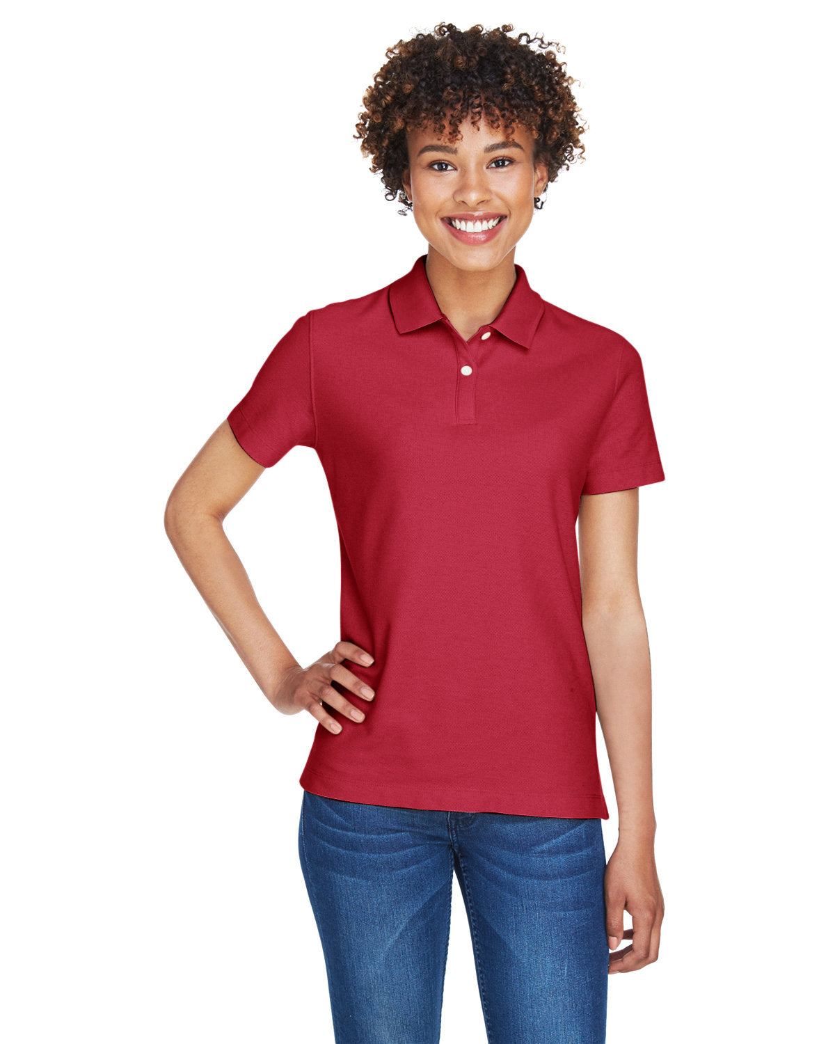 Elevate Your Wardrobe with the Devon & Jones Ladies' DRYTEC20â„¢ Performance Polo