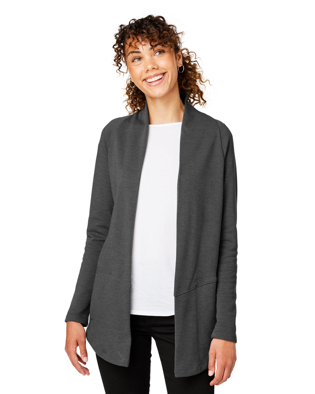 Elevate Your Look with the Devon & Jones Ladies' New Classicsâ„¢ Charleston Cardigan