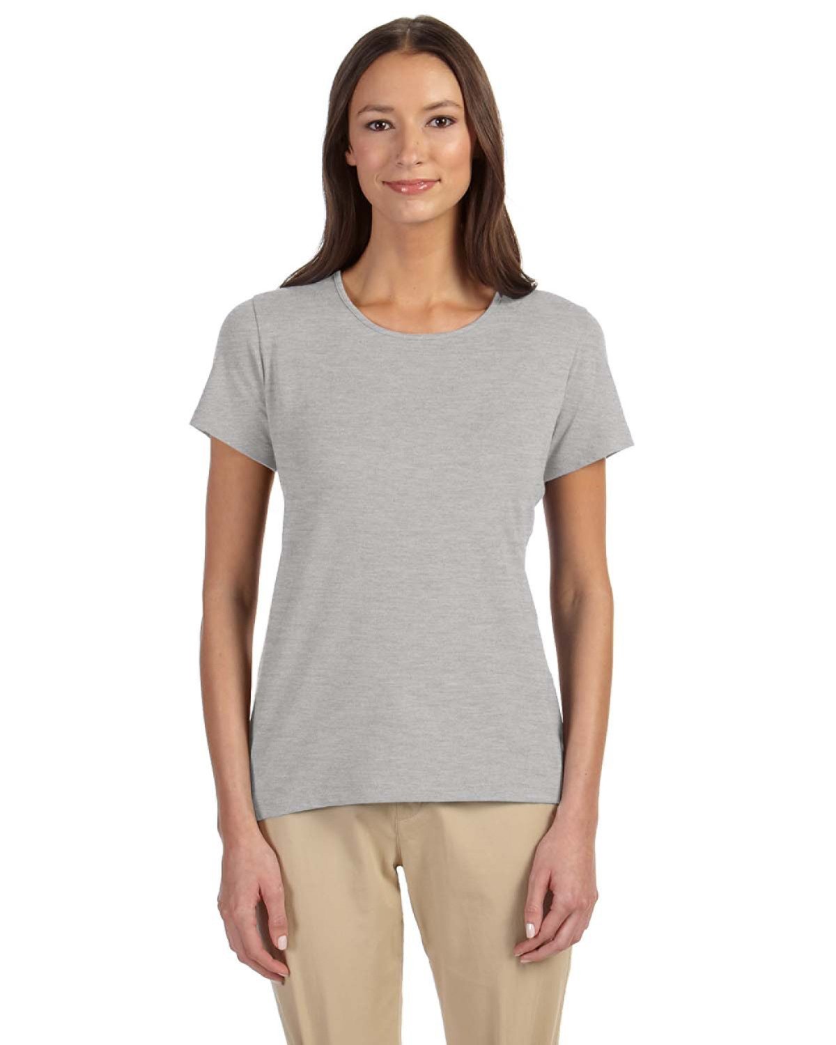 Effortless Sophistication: Devon & Jones Ladies' Perfect Fitâ„¢ Shell T-Shirt