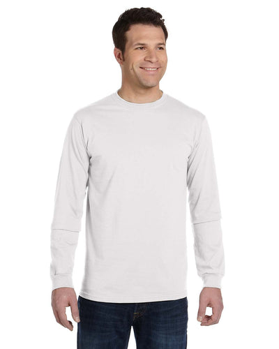 Timeless Comfort: Men's 100% Organic Cotton Classic Long-Sleeve T-Shirt by econscious