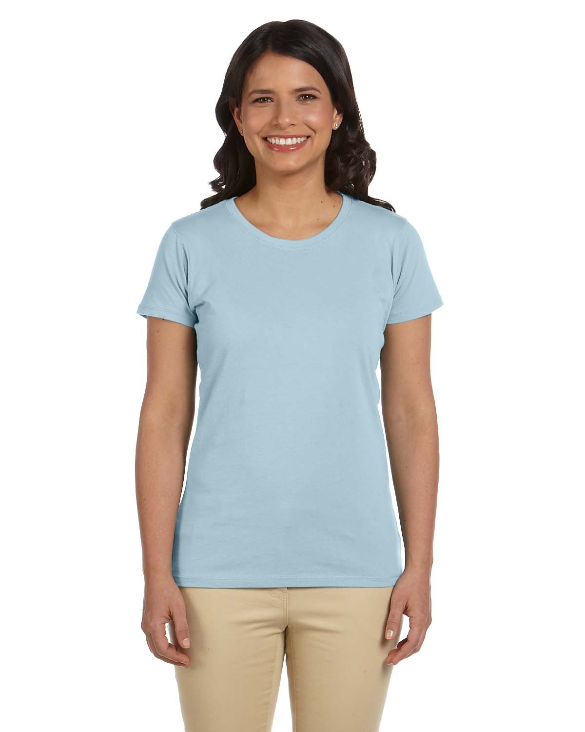 Elevate Everyday Elegance: Ladies' 100% Organic Cotton Classic Short-Sleeve T-Shirt by econscious