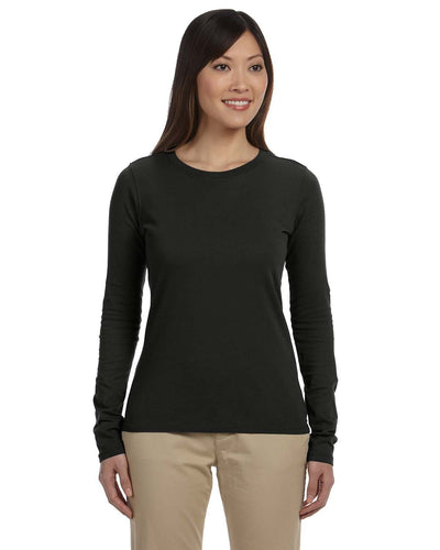 Timeless Comfort and Sustainability: Ladies' 100% Organic Cotton Classic Long-Sleeve T-Shirt by econscious