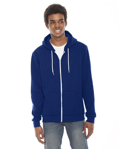 Supreme Comfort and Style: American Apparel Unisex Flex Fleece Zip Hoodie - Apparel Globe