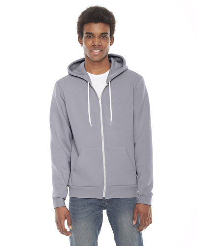 Supreme Comfort and Style: American Apparel Unisex Flex Fleece Zip Hoodie - Apparel Globe