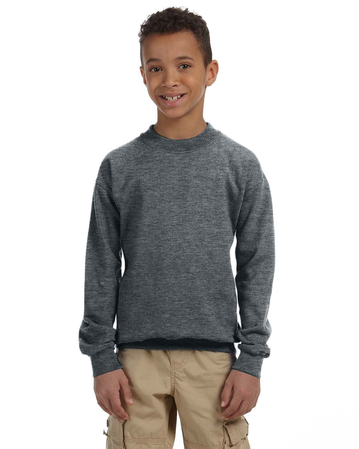 UPGRADE-YOUR-KIDS-WARDROBE-WITH-THE-GILDAN-YOUTH-HEAVY-BLENDÂ„Â¢-FLEECE-CREW-COZY-COMFORT-AND-CLASSIC-STYLE-FOR-THE-YOUNG-ONES