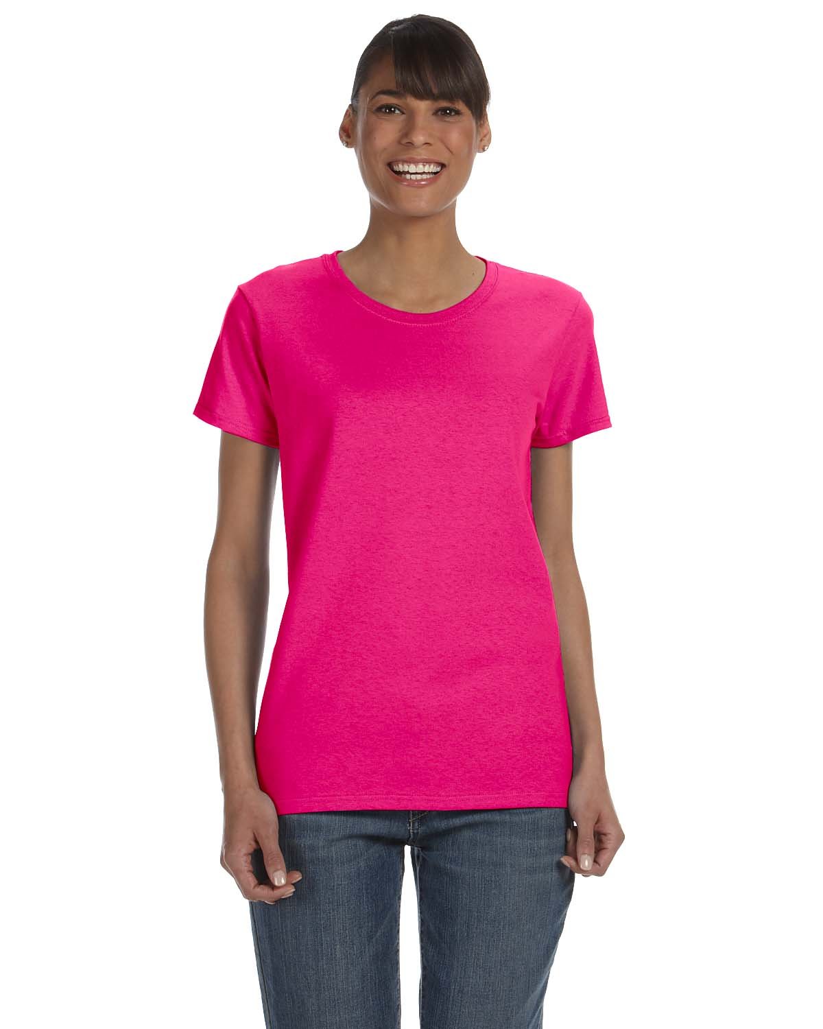 Effortless Comfort: Gildan Ladies' Heavy Cottonâ„¢ T-Shirt - Embrace Style and Comfort at Apparel Globe - Apparel Globe