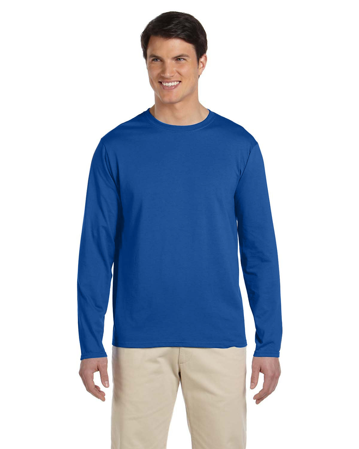 Gildan Adult SoftstyleÂ® Long-Sleeve T-Shirt G644