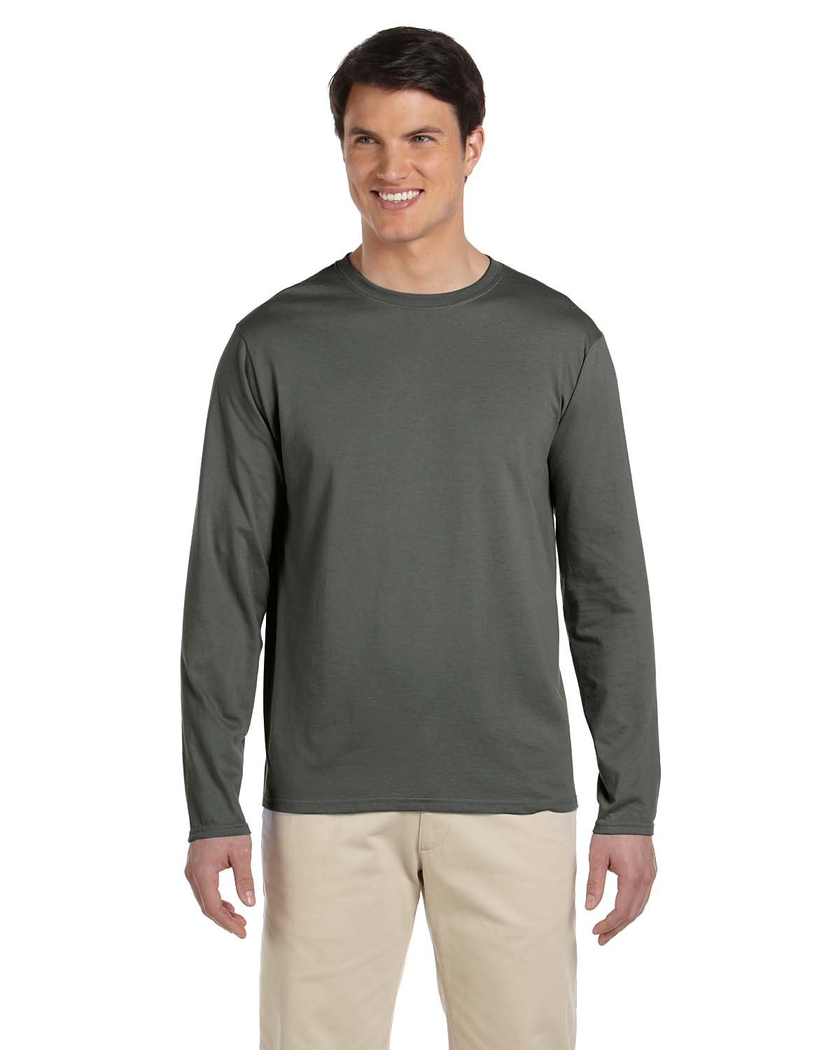 Gildan Adult SoftstyleÂ® Long-Sleeve T-Shirt G644