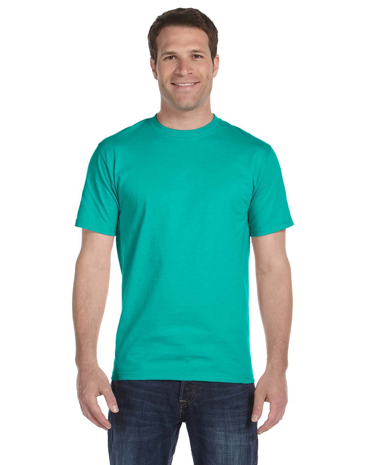 Versatile Comfort: Gildan Adult 50/50 T-Shirt - A Wardrobe Essential at Apparel Globe - Apparel Globe