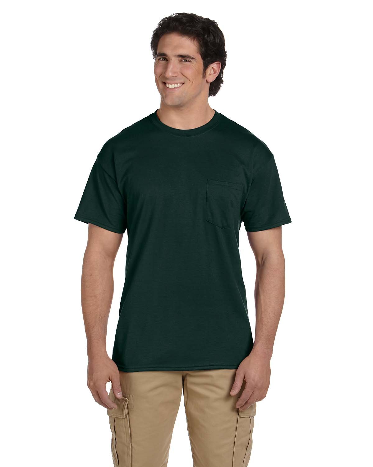 Gildan Adult 50/50 Pocket T-Shirt G830