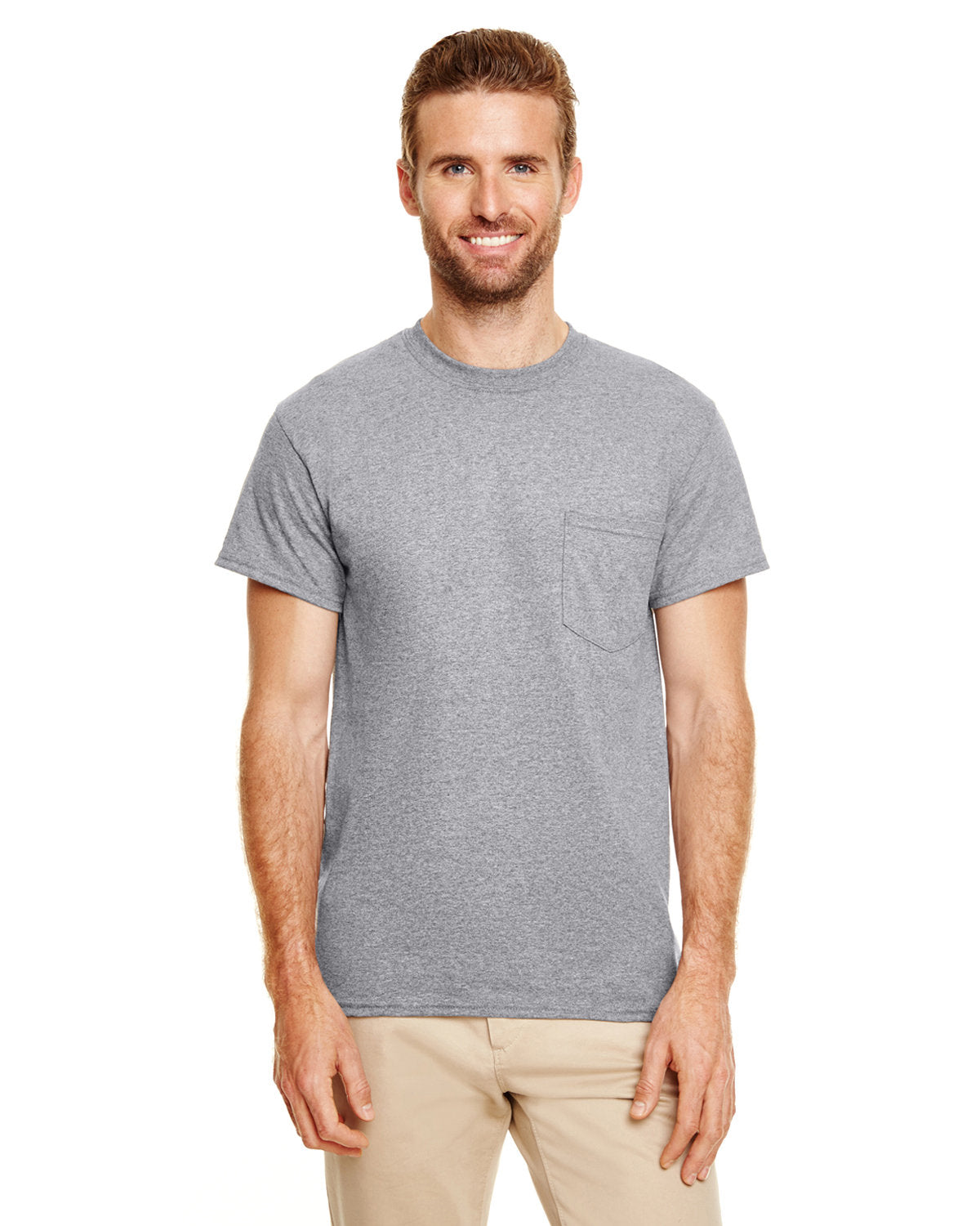 Gildan Adult 50/50 Pocket T-Shirt G830