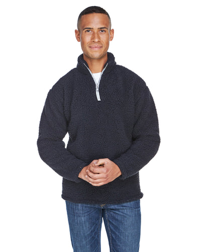 Unwind in Comfort: J America Adult Epic Sherpa Quarter-Zip