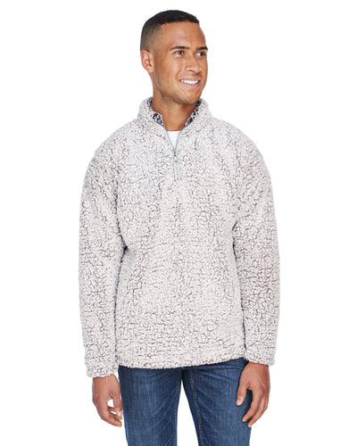 Unwind in Comfort: J America Adult Epic Sherpa Quarter-Zip