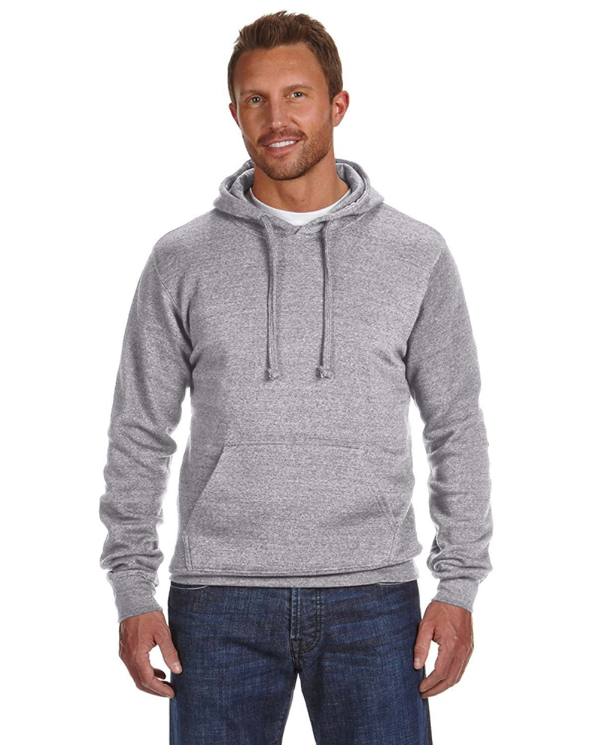 Embrace Cozy Elegance with the J America Adult Cloud Pullover Fleece Hooded Sweatshirt