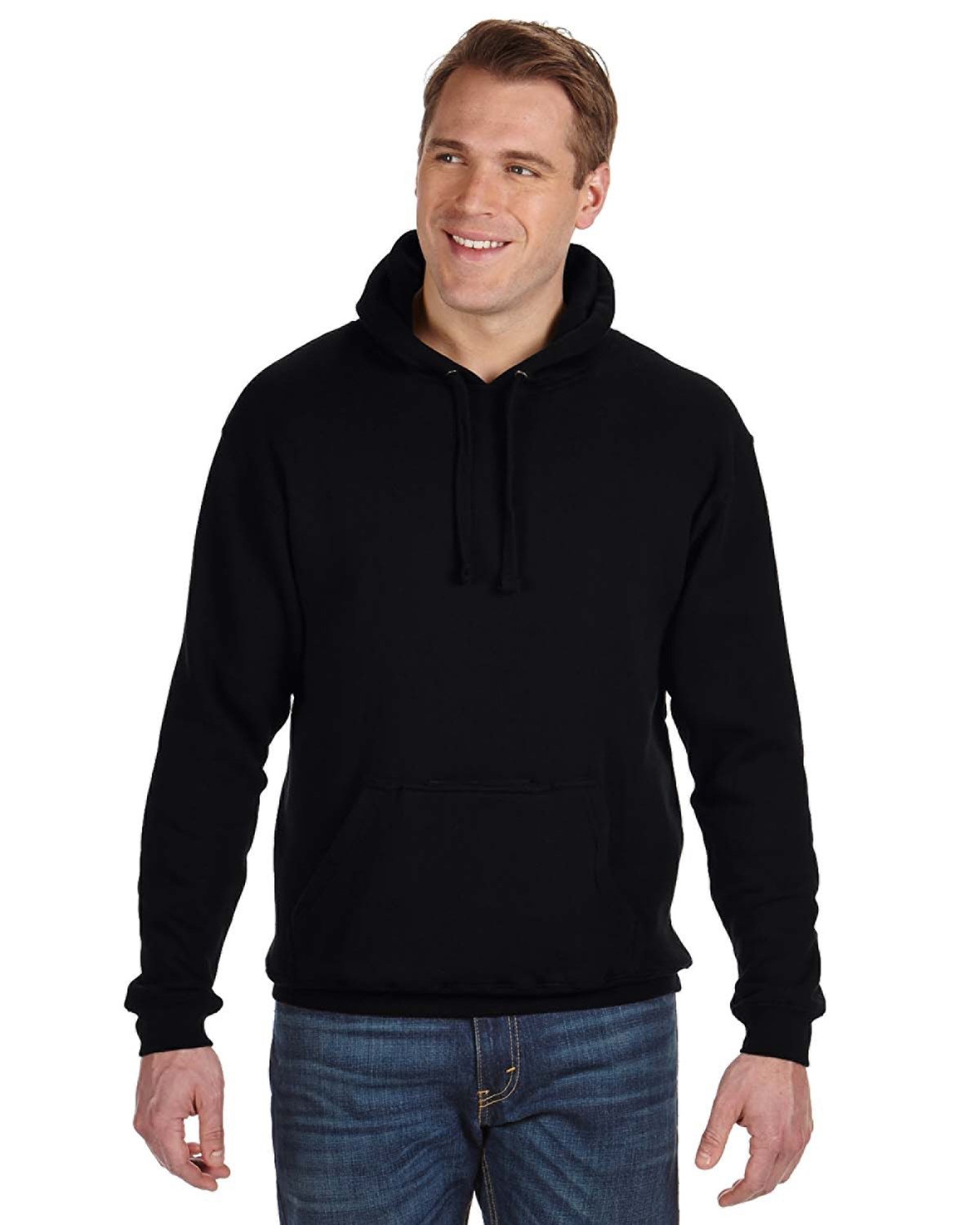 Ultimate Comfort: J America Adult Tailgate Fleece Pullover Hooded Sweatshirt