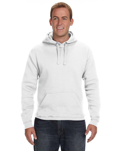 Elevated Comfort: J America Adult Premium Fleece Pullover Hooded Sweatshirt