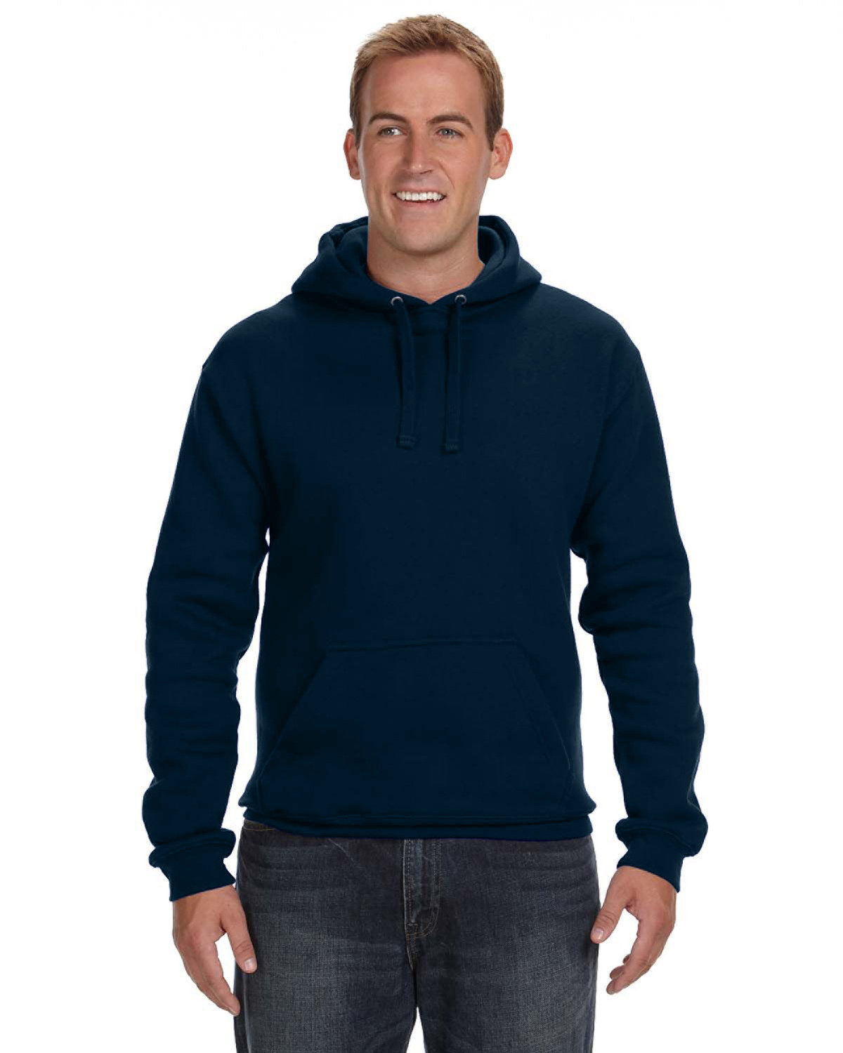 Elevated Comfort: J America Adult Premium Fleece Pullover Hooded Sweatshirt