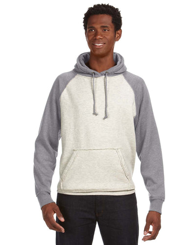 Timeless Appeal: J America Adult Vintage Heather Pullover Hooded Sweatshirt