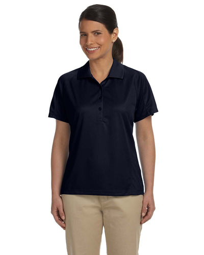 Harriton Women's Polytech Mesh Insert Polo Shirt: Embrace Comfort and Elegance with 3.8 oz. of Luxury"