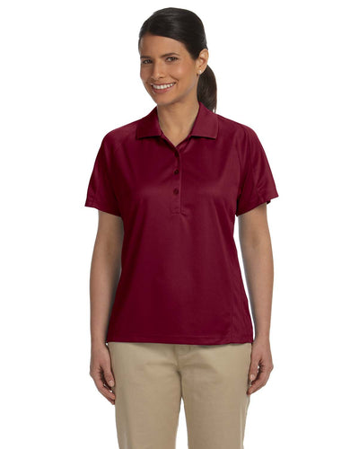 Harriton Women's Polytech Mesh Insert Polo Shirt: Embrace Comfort and Elegance with 3.8 oz. of Luxury"