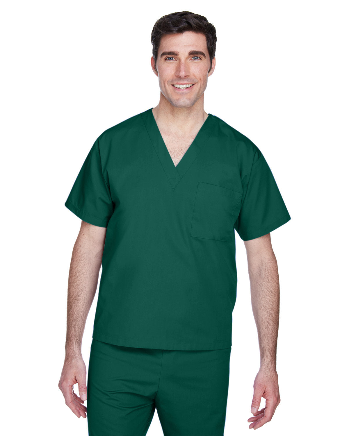 Harriton Adult Restore 4.9 oz. Scrub Top: Comfortable and Functional Medical Attire.