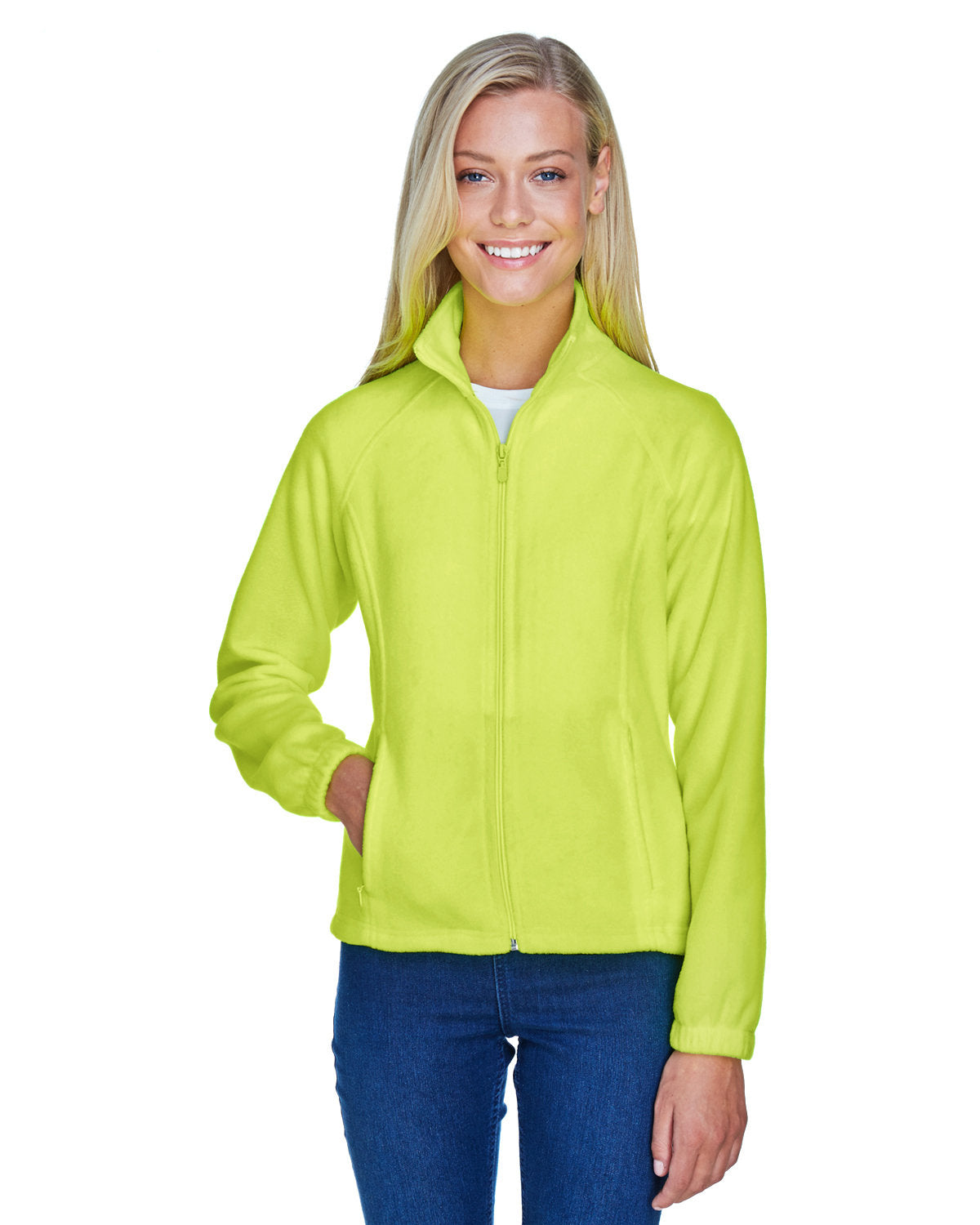 Harriton Ladies' 8 oz. Full-Zip Fleece: Cozy Comfort and Style in a Full-Zip Design.