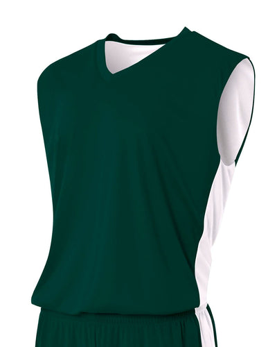 Adult Reversible Moisture Management Muscle Shirt