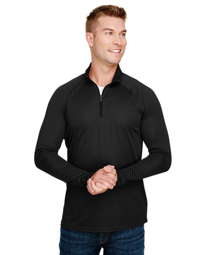 Adult Daily Polyester 1/4 Zip - Apparel Globe