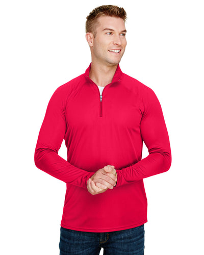 Adult Daily Polyester 1/4 Zip - Apparel Globe