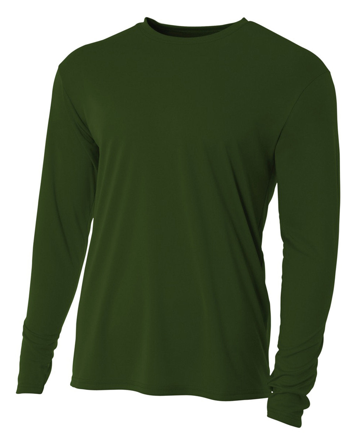 Youth Long Sleeve Cooling Performance Crew Shirt