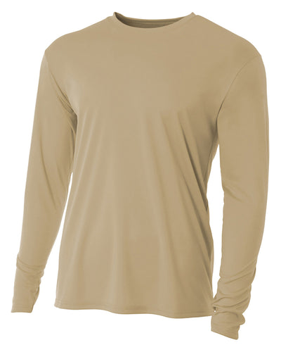 Youth Long Sleeve Cooling Performance Crew Shirt