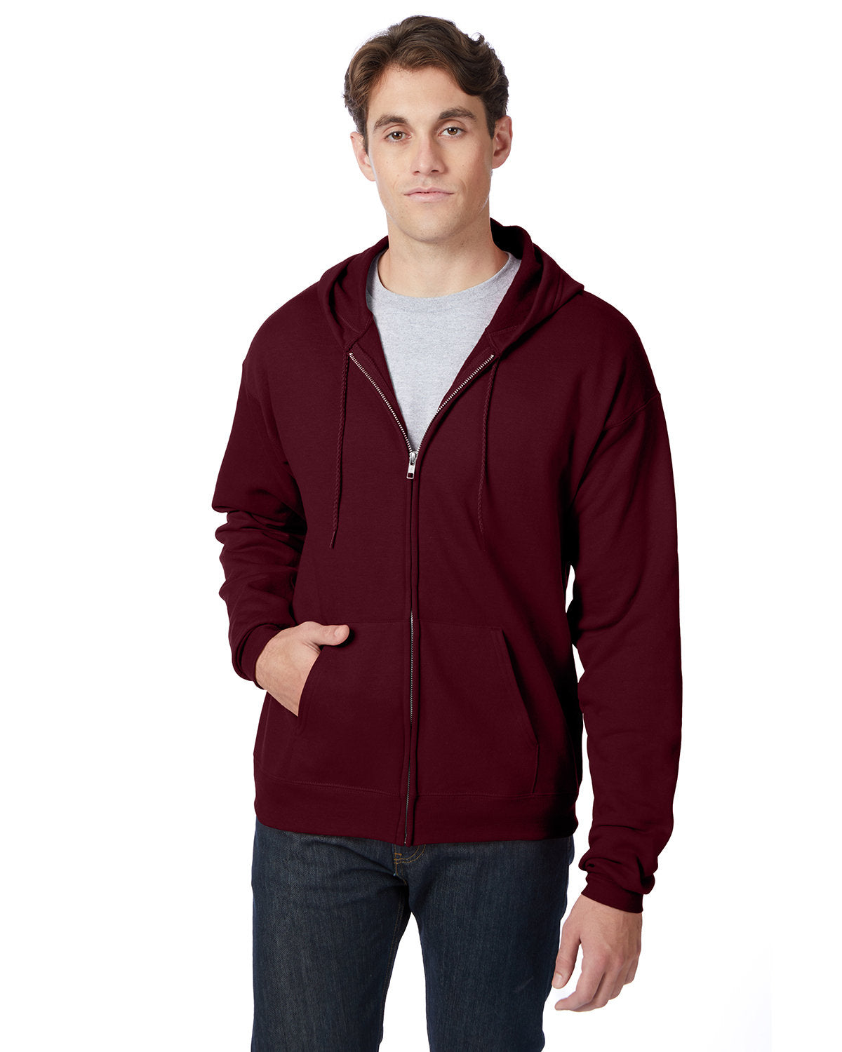 STAY-COZY-AND-SUSTAINABLE-WITH-THE-HANES-ADULT-ECOSMARTÃ‚Â®-50-50-FULL-ZIP-HOODED-SWEATSHIRT