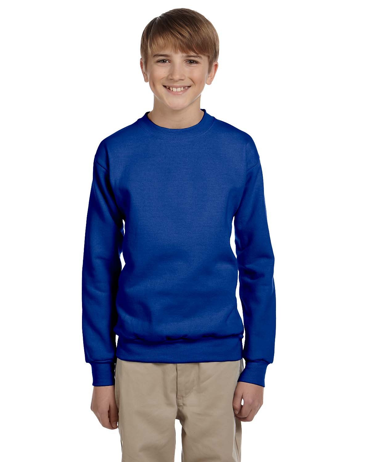 COZY-AND-STYLISH-INTRODUCING-THE-HANES-YOUTH-COMFORTBLENDÂ®-50-50-FLEECE-CREW-FOR-ULTIMATE-COMFORT-AND-STYLE