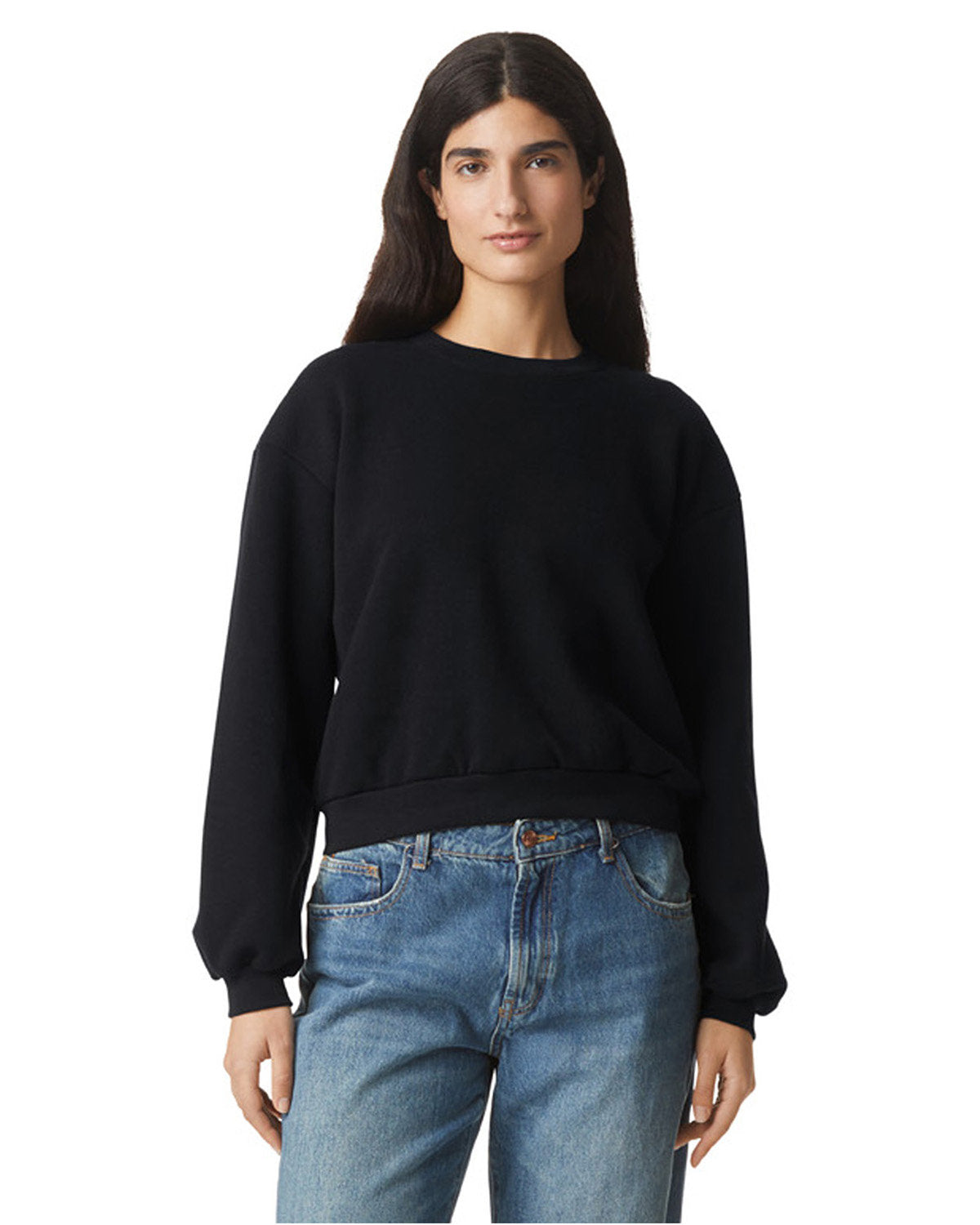 American Apparel Ladies' ReFlex Fleece Crewneck Sweatshirt: Redefining Cozy Chic