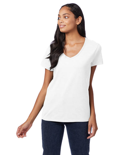 EXPERIENCE-PERFECT-STYLE-AND-COMFORT-WITH-THE-HANES-LADIES-PERFECT-T-V-NECK-T-SHIRT