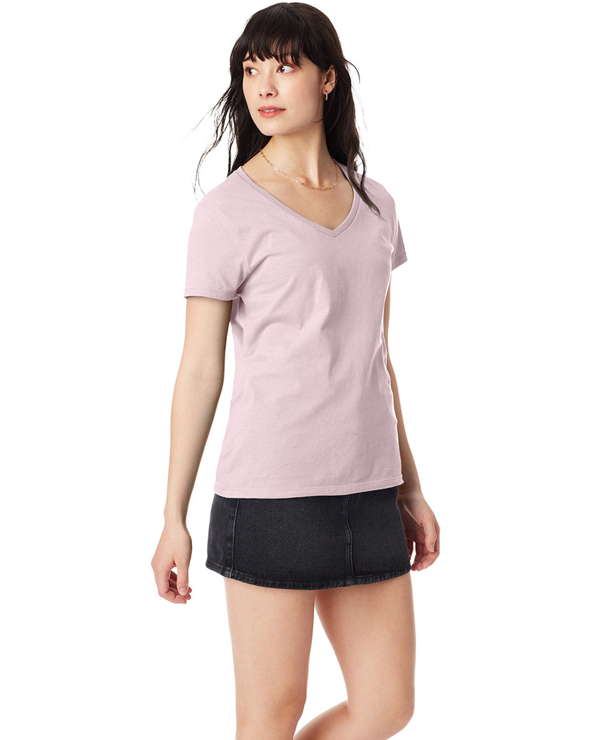 EXPERIENCE-PERFECT-STYLE-AND-COMFORT-WITH-THE-HANES-LADIES-PERFECT-T-V-NECK-T-SHIRT