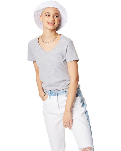 EXPERIENCE-PERFECT-STYLE-AND-COMFORT-WITH-THE-HANES-LADIES-PERFECT-T-V-NECK-T-SHIRT