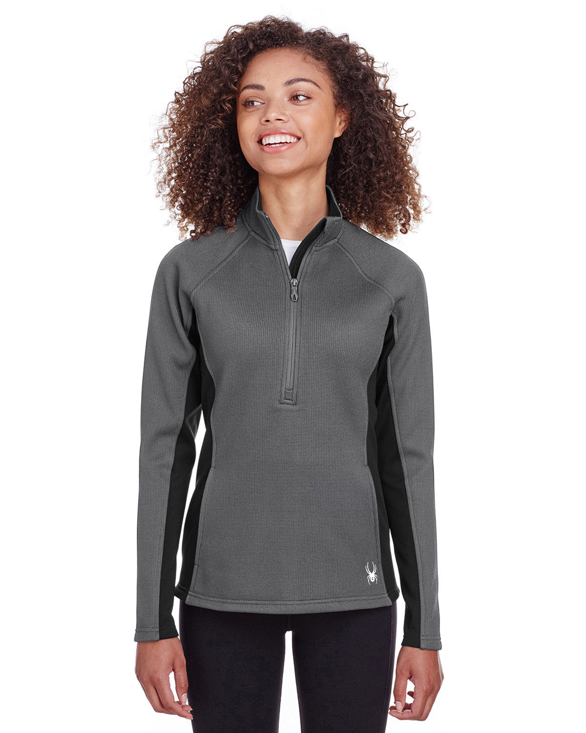 STAY-COZY-IN-STYLE-SPYDER-LADIES-CONSTANT-HALF-ZIP-SWEATER