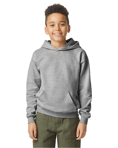 Gildan Youth Softstyle Midweight Fleece Hooded Sweatshirt SF500B