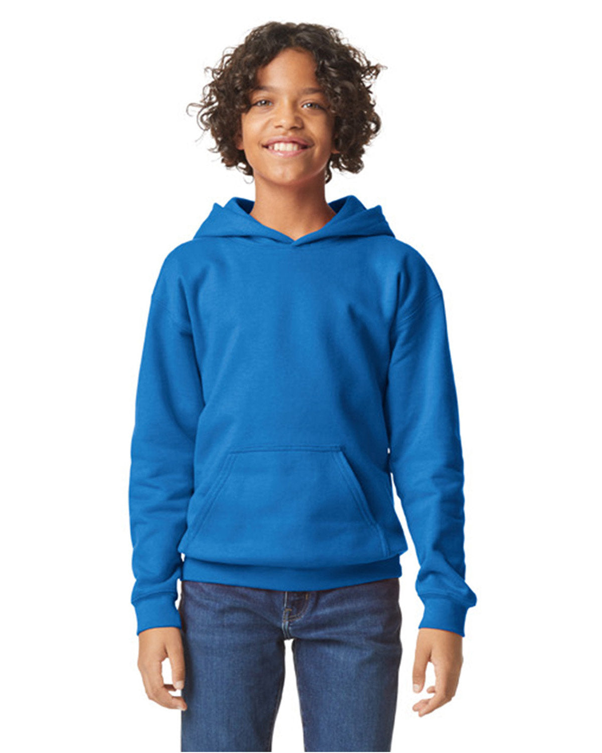 Gildan Youth Softstyle Midweight Fleece Hooded Sweatshirt SF500B