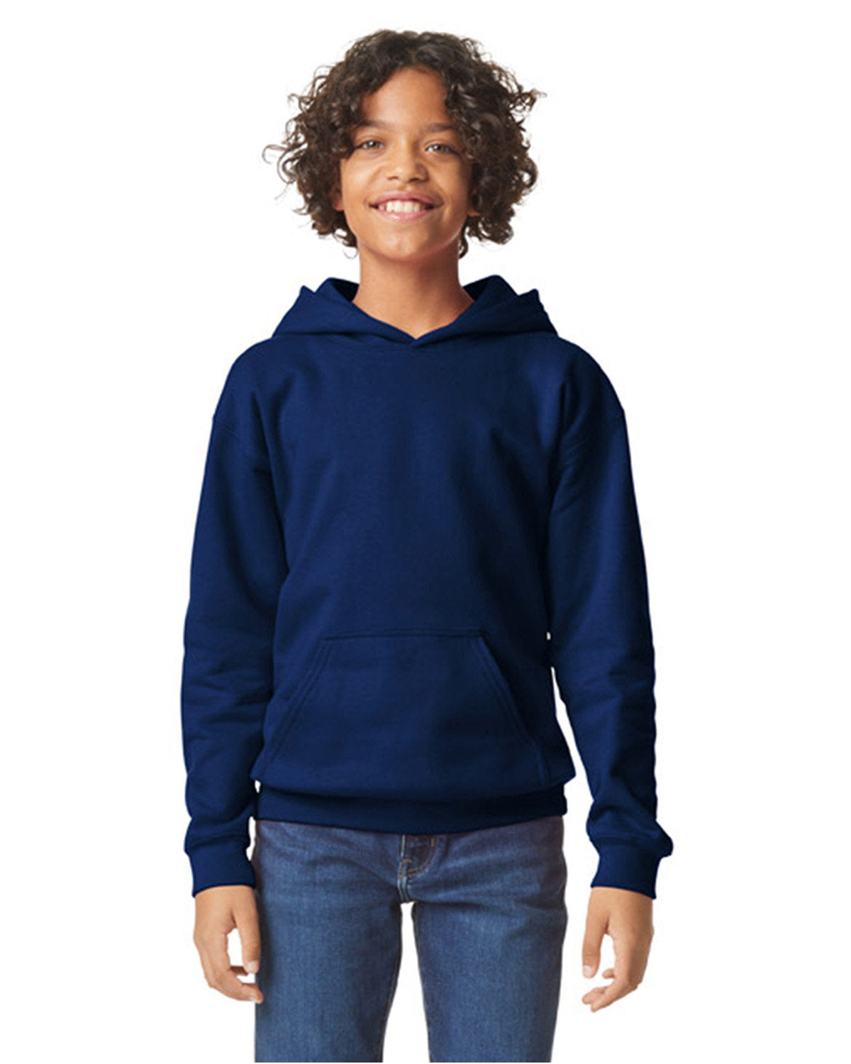 Gildan Youth Softstyle Midweight Fleece Hooded Sweatshirt SF500B