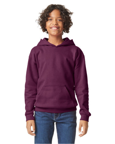 Gildan Youth Softstyle Midweight Fleece Hooded Sweatshirt SF500B