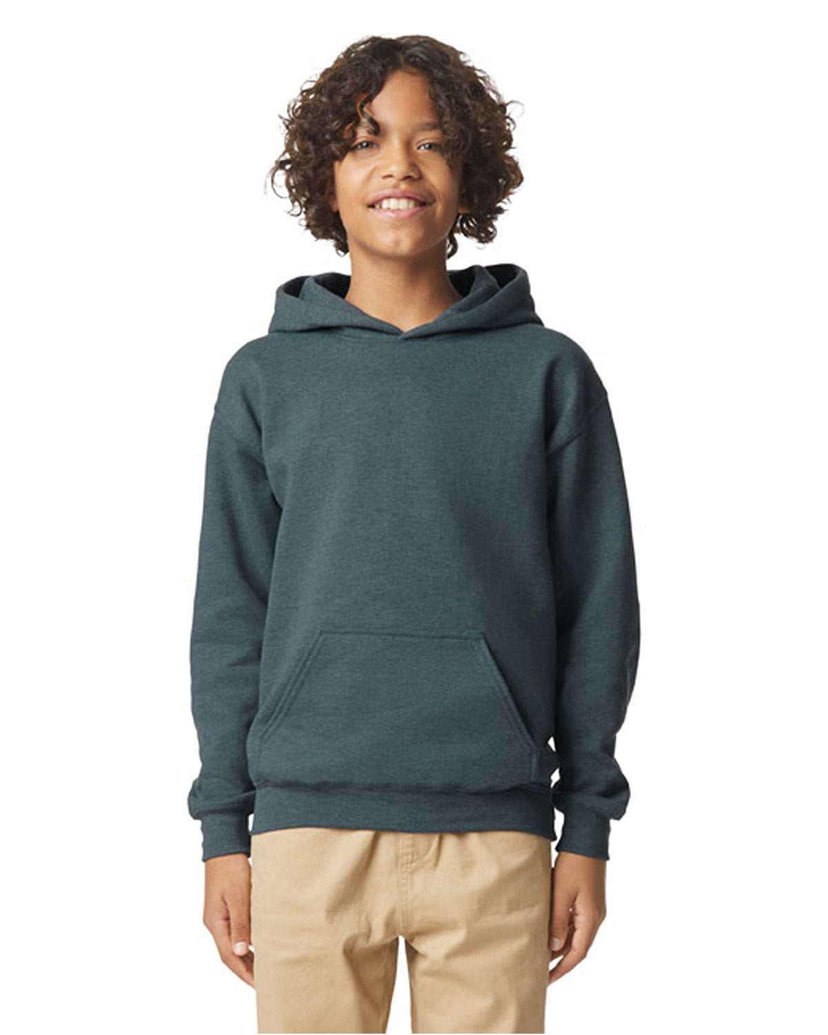 Gildan Youth Softstyle Midweight Fleece Hooded Sweatshirt SF500B