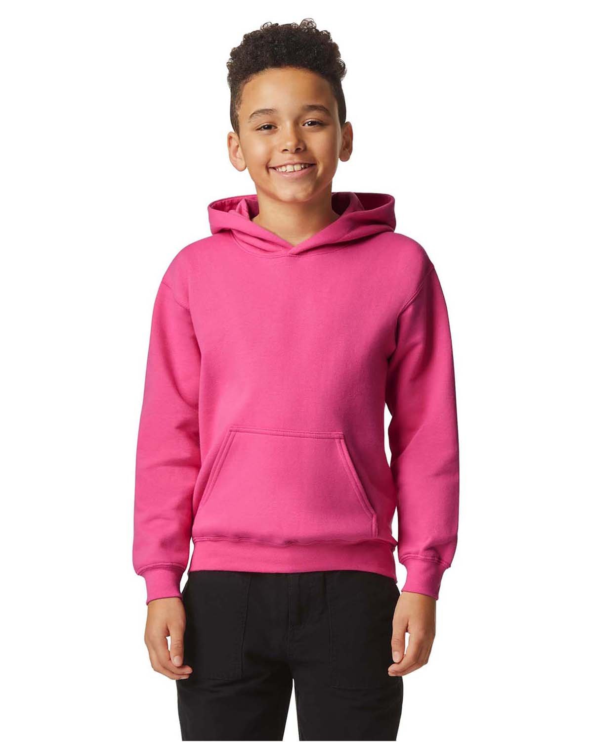 Gildan Youth Softstyle Midweight Fleece Hooded Sweatshirt SF500B