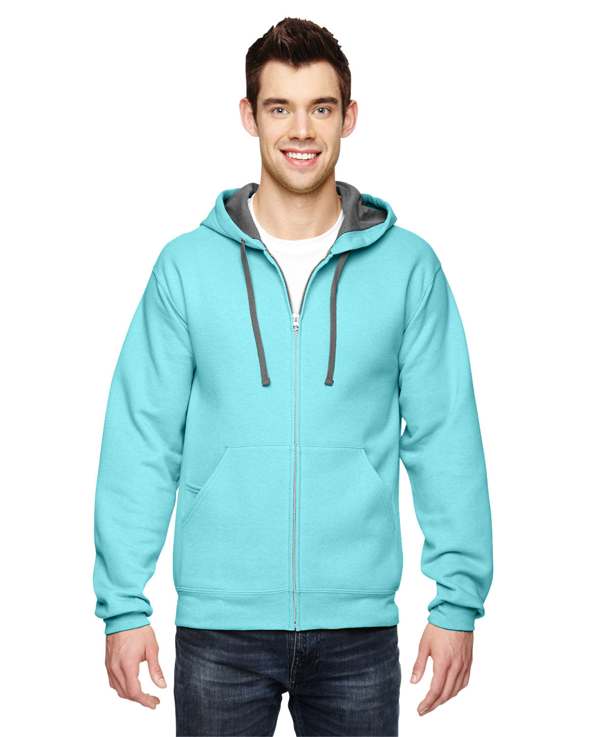 Fruit of the Loom Adult SofSpunÂ® Full-Zip Hooded Sweatshirt: Elevate Your Comfort and Style