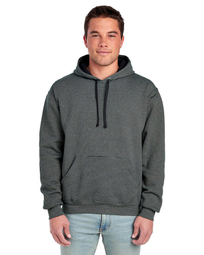 Fruit of the Loom Adult SofSpunÂ® Striped Hooded Sweatshirt: Elevate Comfort with Classic Striped Style