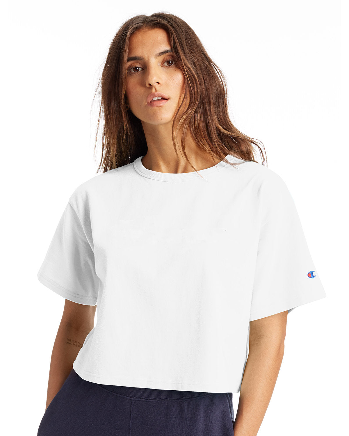 Champion Essential: The Ladies' Cropped Heritage T-Shirt